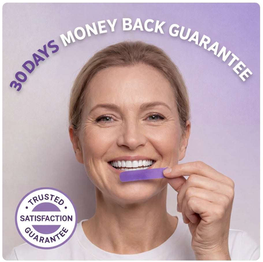 Qluxi Purple Teeth Whitening Strips®